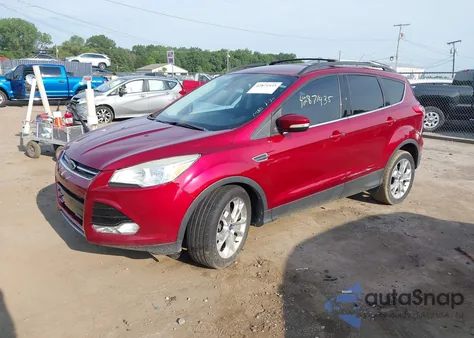 2013 Ford Escape Sel z USA, uszkodzony, nr VIN 1FMCU0H9XDUD77143